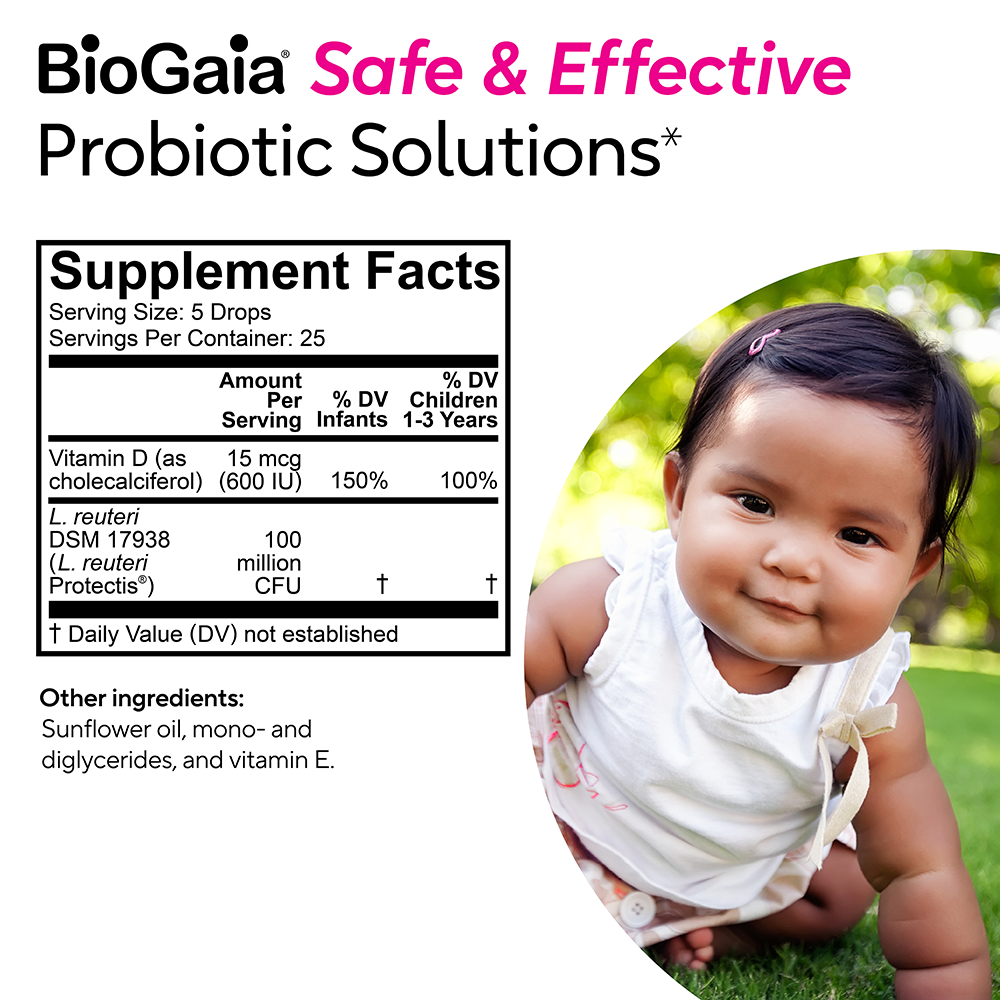 BioGaia Immune Active BABY - Probiotic Drops